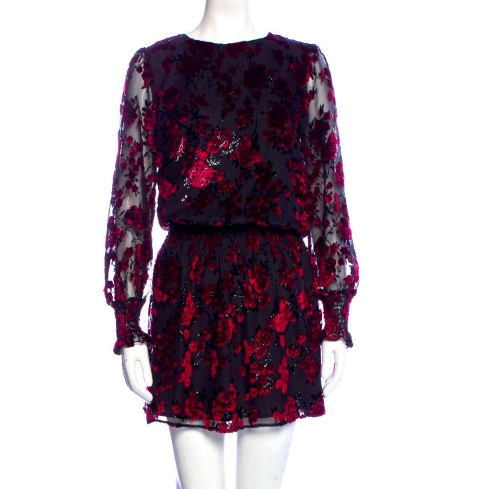 Vintage Parker velvet dress in small